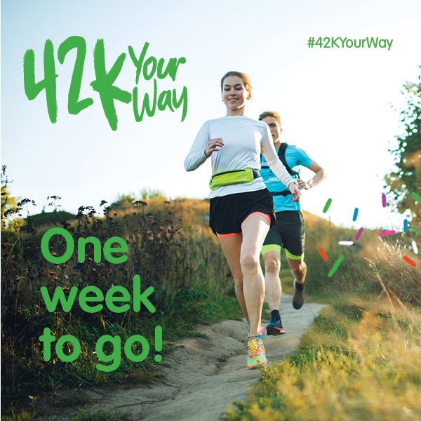 42k Your Way - One Week to Go