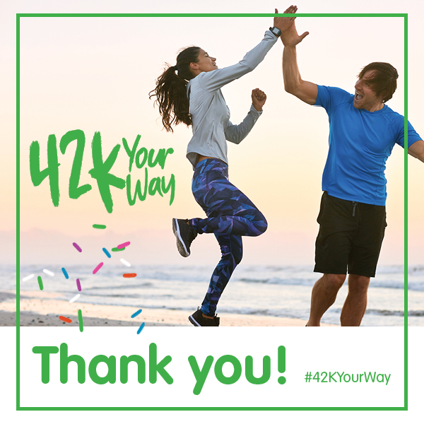 42k Your Way - Thank You