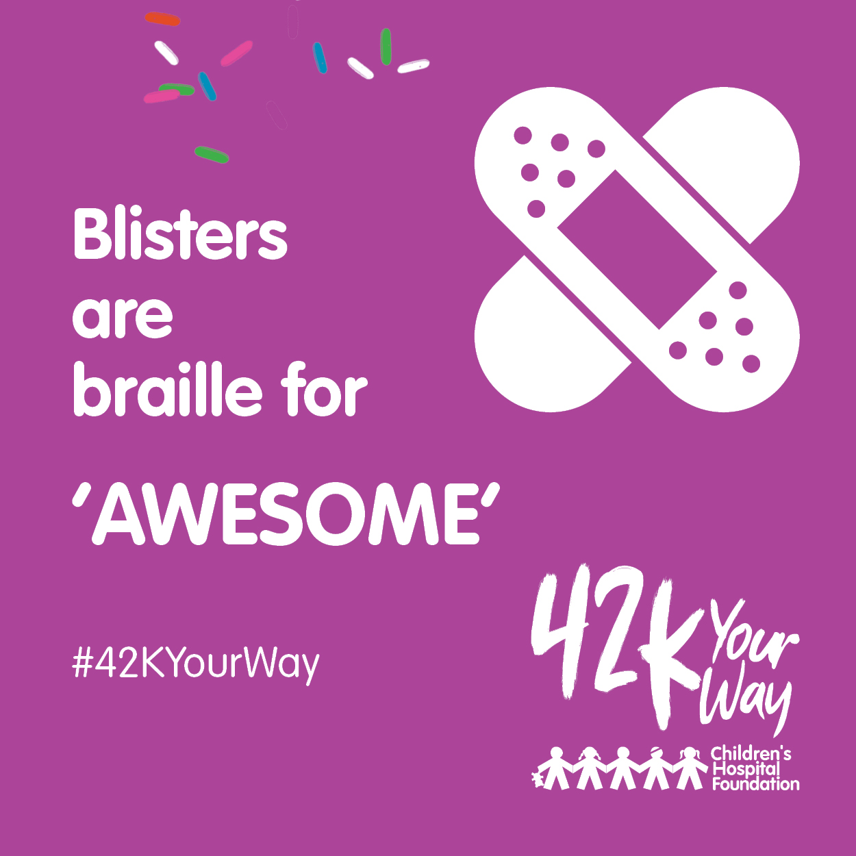 42k Your Way - Blisters